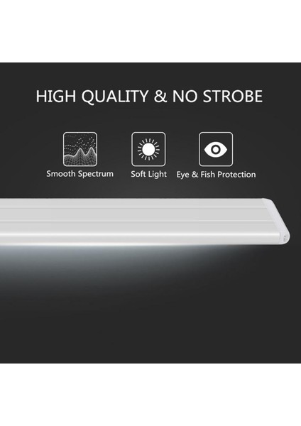 Gx A200 Stili Akvaryum LED Aydınlatma Lambası Bitkili Su Ürünleri Balık Tankı LED Işık Akvaryum Işık Aydınlatma Lambası Dört Sıra Lamba Boncukları (Yurt Dışından) fırsatları