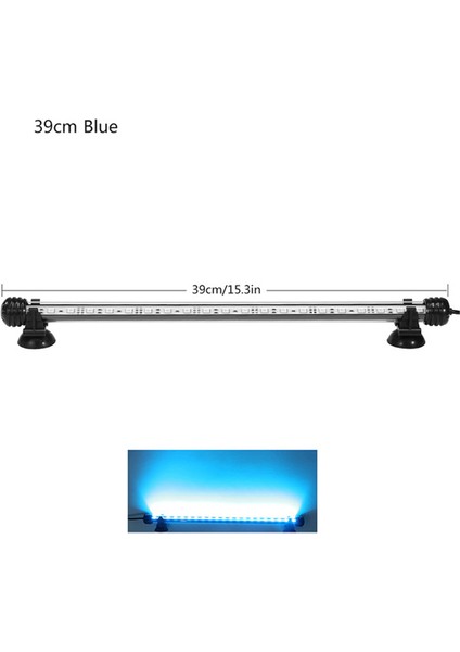 T8 Stili Su Altı Balık Lambası LED 220V Avrupa Güç Akvaryum Işığı Su Geçirmez Balık Tankı Işık Akvaryum Dekor Aydınlatma Bitki Lambası (Yurt Dışından)