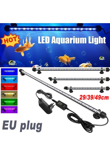 T8 Stili Su Altı Balık Lambası LED 220V Avrupa Güç Akvaryum Işığı Su Geçirmez Balık Tankı Işık Akvaryum Dekor Aydınlatma Bitki Lambası (Yurt Dışından) fiyatları