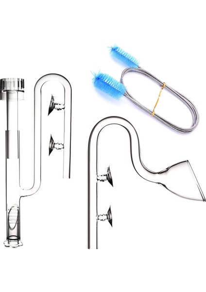 13 mm Akış Stili Fzone Sualtı Cam Lily Boru Yüzey Temizleyici Giriş ve Çıkış - Akvaryum Filtre Sistemi Ada Için (Yurt Dışından) fiyatları