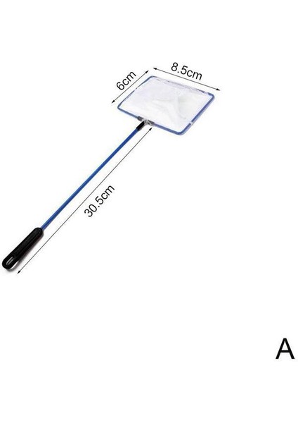 8.5X6CM Stili Metal Çerçeveli Akvaryum Japon Balığı Balık Ağı 8.5X6CM (Yurt Dışından)