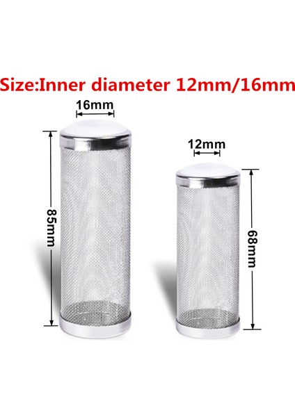 H60MM D10MM (Sünger) Stili 1 Parça 6 Adet Akvaryum Filtre Su Emiş Koruyucu Kapak Sünger Paslanmaz Çelik Frimp Tank Giriş Gölet Filtre Aksesuarları (Yurt Dışından) fiyatları