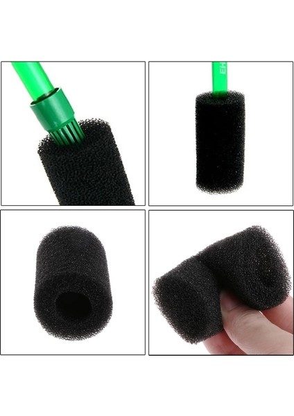 H60MM D10MM (Sünger) Stili 1 Parça 6 Adet Akvaryum Filtre Su Emiş Koruyucu Kapak Sünger Paslanmaz Çelik Frimp Tank Giriş Gölet Filtre Aksesuarları (Yurt Dışından) indirimleri