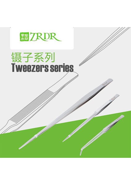 W03-07 Stili Zrdr Akvaryum Bakım Aracı Seti Pinsetler Canlı Bitkiler Çim Akvaryum Bakım Aracı Temizlik Aracı (Yurt Dışından) modelleri