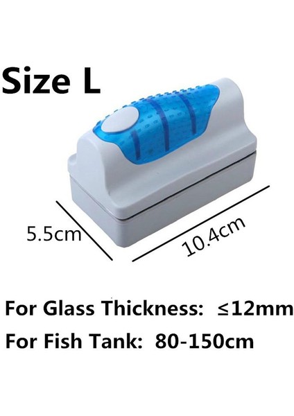 Yeşil Stil M Beden Yüzen Akvaryum Manyetik Fırça Temizleyici Balık Tankı Pencere Mıknatıslar Yosun Temizleyici Temizlik Aracı Akvaryum Aksesuarları (Yurt Dışından)