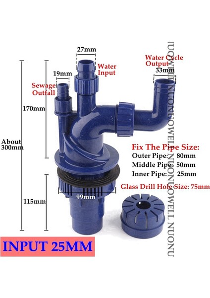 Giriş 20 Mm-Küçük Stil 3 Çeşit 4 Yollu Taşma Boru Bağlantı Parçası - Akvaryum Balık Tankı Alt Filtre Boru Bağlantı Aparatı Sucul Evcil Hayvanlar Temizlik Araçları (Yurt Dışından) modelleri