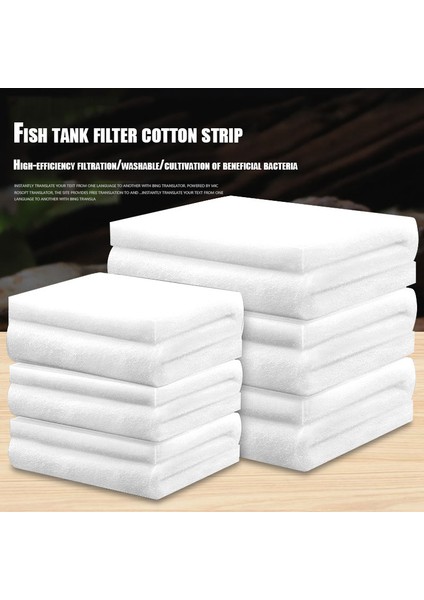 1 Adet Genişlik 8cm Tarzı Akvaryum Filtre Ped - Kristal Berraklığı Için Premium Gerçek Çift Yoğunluklu Akvaryum Filtre Medya Rulosu (Yurt Dışından) fiyatları
