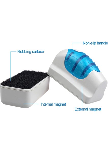 L Tarzı Manyetik Akvaryum Temizleyici Fırça Cam Yosunu Temizleyici Balık Tankı Aracı (Yurt Dışından) indirimleri