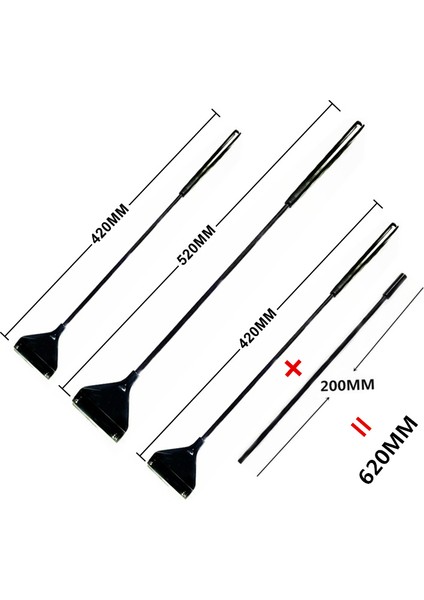 A-420MM (2in1) Stili Paslanmaz Çelik Akvaryum Yosun Temizleyici Balık Tankı Silikon Temizleyici Bıçak Sucul Bitki Ot Temizleme Aracı Kiti (Yurt Dışından) fırsatları