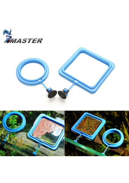 F001 Kare Stili Tek Boyut Yeni Akvaryum Yüzük Balık Tankı Istasyonu Yüzen Yem Tepsisi Kare Daire Aksesuarı Su Bitkisi Batırma Emme Tabanı (Yurt Dışından) fiyatları