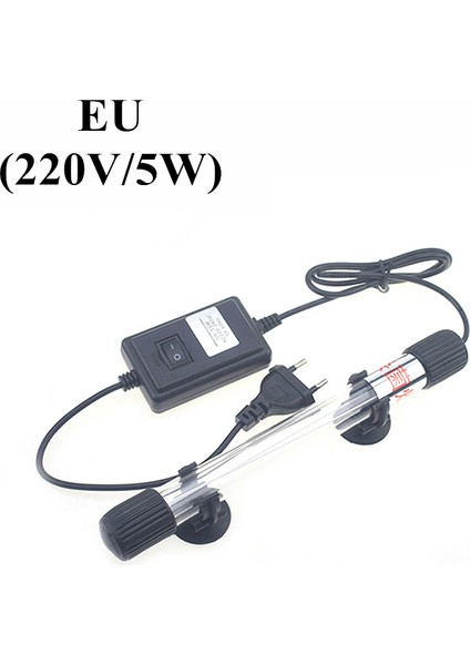 01 5W 220V Er Tarzı Balık Tankı Ultraviyole Mikropları Öldürücü Lamba Akvaryum Daldırma Uv Işık Sterilizatör Gölet Balık Temiz Lamba Yalıtım Malzemesi (Yurt Dışından)
