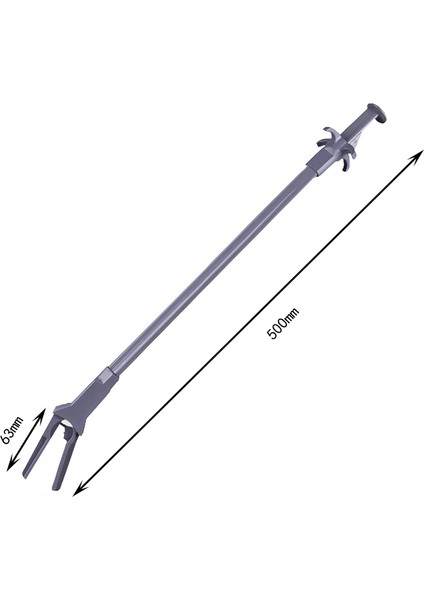 50CM Tarzı M Beden 27 cm Akvaryum Canlı Tank Düz Eğri Bitki Cımbız Uzun Maşa Bitki Karides Mercan Paslanmaz Çelik Cımbız (Yurt Dışından)