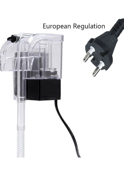 Bir Stil 1 Adet Akvaryum Balık Tankı Şelale Dış Hava Aspiratörü Akvaryum Aksesuarları Süs Silindir Filtre (Yurt Dışından)