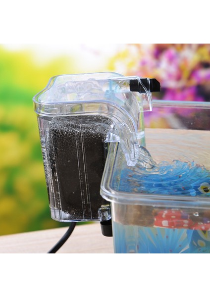 Bir Stil 1 Adet Akvaryum Balık Tankı Şelale Dış Hava Aspiratörü Akvaryum Aksesuarları Süs Silindir Filtre (Yurt Dışından) modelleri