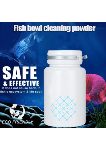 Gösteri Stili Olarak Yosun ve Karagöz Temizleme Akvaryum Su Arıtma Balık Tankı Hızlı Arıtma Yosun Temizleme Ajanı (Yurt Dışından)