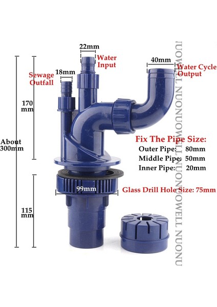 Soket Çeşitleri Stili 1 Adet 3 Tip Çıkışlı 4 Yollu Akvaryum Taşma Boru Bağlantı Parçaları Balık Tankı Alt Filtre Boru Bağlantı Parçaları Tanklar Su Temizleme Araçları (Yurt Dışından) fiyatları