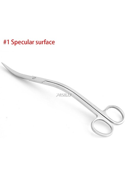 No.1 Tarzı Akvaryum Paslanmaz Çelik Bitki Kesme Keskin Düz & Kıvrık Yaylı Veya G03 Dro (Yurt Dışından)