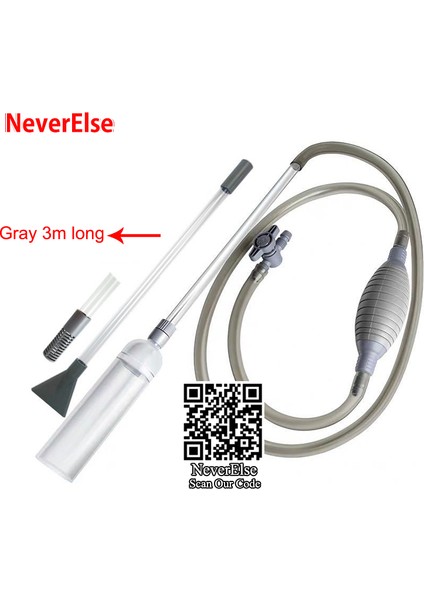 Mavi 1.7m Uzunluğunda Stil Resim Olarak Akvaryum Sifon Tüpü Balık Tankı Temizleyici Vakum Pompası Kum Temizleyici Kum Tuzağı Filtre Su Değişim Aracı Emme Borusu Tüpü (Yurt Dışından) fiyatları