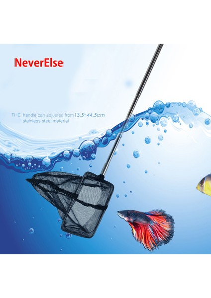 Üçgen Tarzı Akvaryum Balık Ağı 3 Çeşit Fileli Küçük Balık Ağı Paslanmaz Çelik Uzatılabilir 44CM Sap Betta Balığı Yavru Karides Deniz Tankı Temizlik Aracı (Yurt Dışından) fiyatları