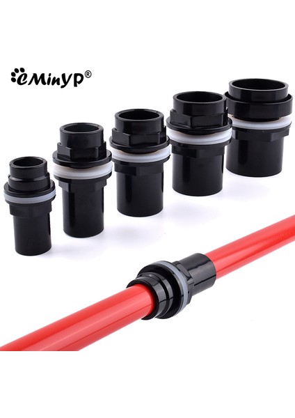 20MM Tarzı Pvc Akvaryum Düz Su Boru Bağlantı Parçası Balık Tankı Giriş Çıkış Fitting Başlığı mm Su Pompası Aksesuarları (Yurt Dışından) fiyatları