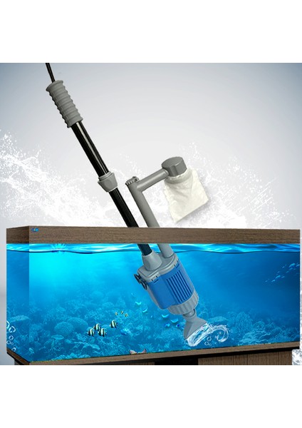 Au Fiş Adaptörü Stili 28W-220V Elektrikli Akvaryum Balık Tankı Su Değiştirme Pompası Akvaryum Temizleme Aracı Su Değiştirici Çakıl Temizleyici Sifon Filtre Pompası (Yurt Dışından) fırsatları