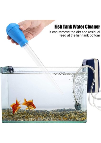 Kısa 28CM Tarzı Çok Fonksiyonlu Akvaryum Su Değiştirici Kum Temizleyici Balık Tankı Sifon Damlatma Pipeti Mercan Atığı El Temizleme Aracı (Yurt Dışından) fiyatları