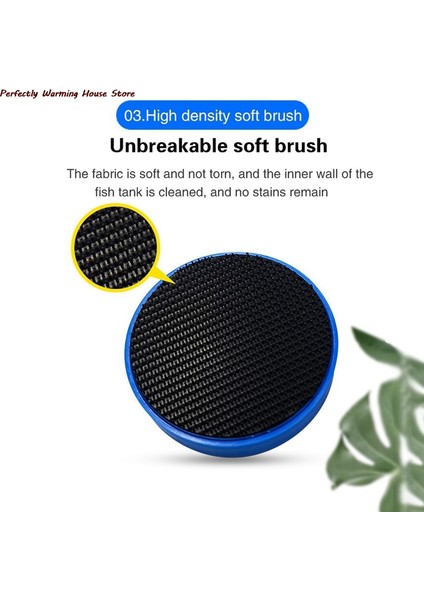 Beyaz Stil Mini Akvaryum Balık Tankı Manyetik Fırça Akvaryum Balık Tankı Fırçası Temizlik Cam Pencere Manyetik Temizleyici Cam Temizleme Manyetiği (Yurt Dışından) modelleri