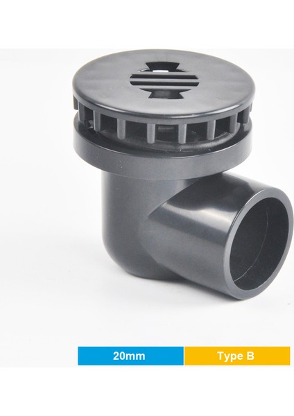 25 mm B Tipi Siyah Stil Nuonuowell Akvaryum Dirsek Düz Boru Bağlantı Parçası Od mm Boru Için 90 Derece Tesisat Çıkışı Balık Tankı Havuz Drenaj Bağlantısı (Yurt Dışından) fırsatları