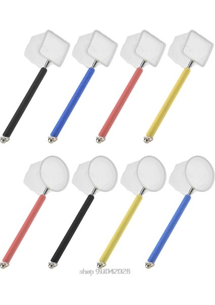 Bir Stil Akvaryum Geri Çekilebilir 3D Paslanmaz Çelik Balık Ağı Cep Karides Yakalama Balık Tankı Temizleme Ağı Yuvarlak Kare N Dropship (Yurt Dışından) modelleri