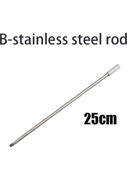 B-Bıçak-10 Adet Tarzı Zrdr Akvaryum Temizleme Aracı Bıçağı, Balık Tankı Yosunu Temizleme Kazıyıcı Aksesuarları Tüketim Malzemeleri, 25CM Metal Bağlantı Çubuğu (Yurt Dışından) fırsatları