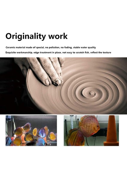 Xl Tarzı Discus Balığı ve Melek Balığı Üreme Konileri Mağara Seramik Yumurtlama Türü (Yurt Dışından) fiyatları