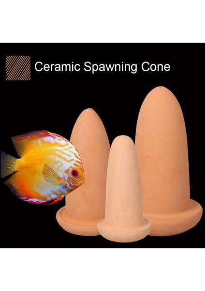 Xl Tarzı Discus Balığı ve Melek Balığı Üreme Konileri Mağara Seramik Yumurtlama Türü (Yurt Dışından) modelleri