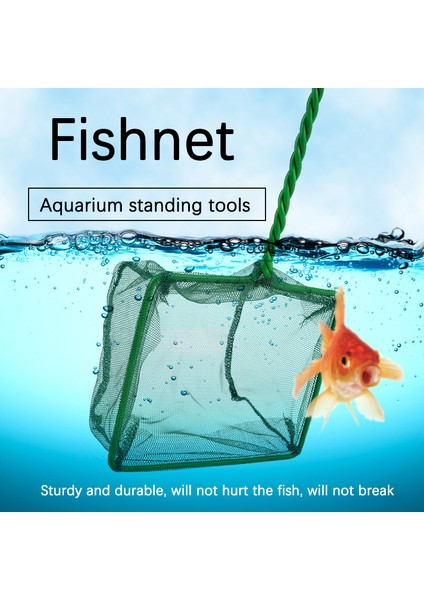 4 Inç Tarzı Taşınabilir Balık Tankı Balık Ağı Cebi Kare Balık Ağı Akvaryum Balıkçılık Ağı Süs Balığı Büyük Küçük Ağ Balık Tutma Aracı (Yurt Dışından) modelleri