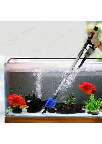 615A Stili 1 Ünite Akvaryum Filtre Süngeri Için Elektrikli Akvaryum Çakıl Temizleyici Su Filtresi Sifon Filtre Değiştirici Balık Tankı Için (Yurt Dışından) modelleri