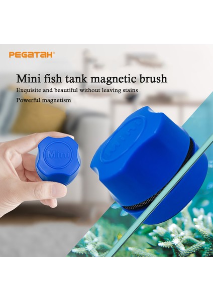 Siyah Stil Akvaryum Temizlik Araçları Manyetik Cam Yosun Temizleyici Süpürge Süpürge Temizleyici (Yurt Dışından) fiyatları