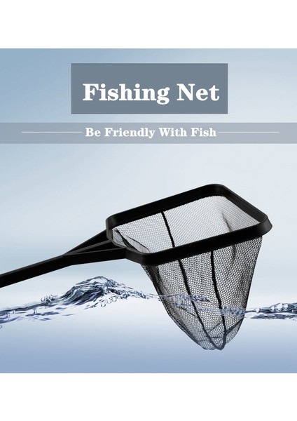 Xl Tarzı Uzun Saplı Kare Akvaryum Balıkçılık Ağı Yüzen Nesneler Için Land Net - Ürün Avcı Ağı Balıkçılık Çubuğu Kurutucu El Ağı (Yurt Dışından) fırsatları