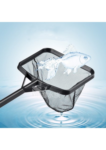 Xl Tarzı Uzun Saplı Kare Akvaryum Balıkçılık Ağı Yüzen Nesneler Için Land Net - Ürün Avcı Ağı Balıkçılık Çubuğu Kurutucu El Ağı (Yurt Dışından) indirimleri