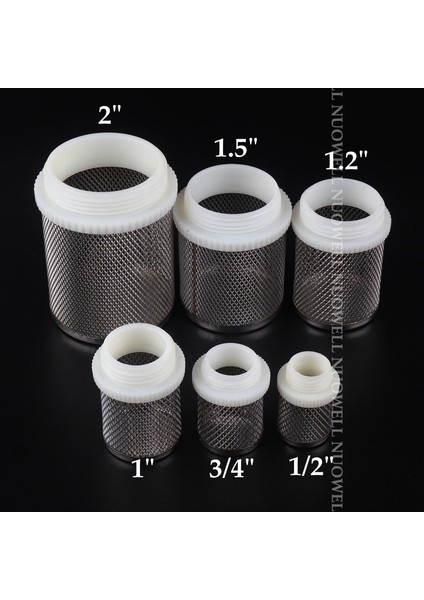 2 Inç Tarzı ~2 Konik Paslanmaz Çelik Filtre Akvaryum Balık Tankı Su Pompası Filtresi Kontrol Valfi Filtreler Sulama Mesh Ekranı (Yurt Dışından) fiyatları