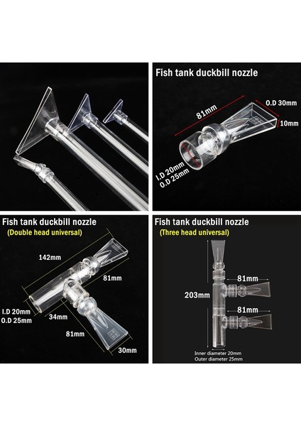 Tek Ördek Gagası Stili 1 Adet mm Akvaryum Balık Tankı Oksijenleme Pompası Derece Ayarlanabilir Ördek Gagası Su Çıkış Memesi Akvaryum Boru Bağlantısı (Yurt Dışından) fırsatları