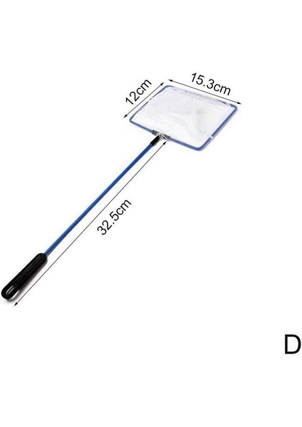 15.3X12CM Stili Metal Çerçeveli Akvaryum Japon Balığı Balık Ağı 8.5X6CM (Yurt Dışından)