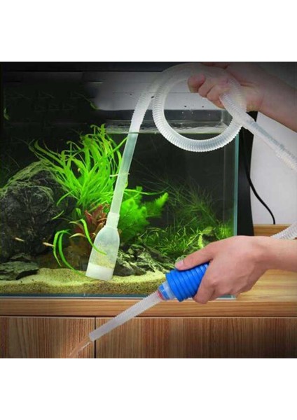 Yaklaşık 1,6 Metre Stili 1 Bilgisayar 1.6m Akvaryum Çakıl Temizleyici Vakum Sifon Balık Tankı Hava Pompası Filtre Filtre Nozulu Su Değiştirme Hortumu Temizlik Aksesuarları (Yurt Dışından) fırsatları