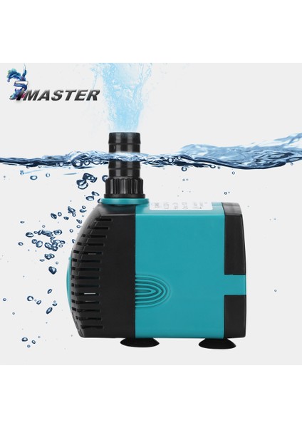 Yeşil Stil 25W Akvaryum Su Pompası Ultra-Sessiz Daldırma Pompa Filtre Balık Göleti Çeşme Balık Tankı Su Değiştirme Pompası (Yurt Dışından)