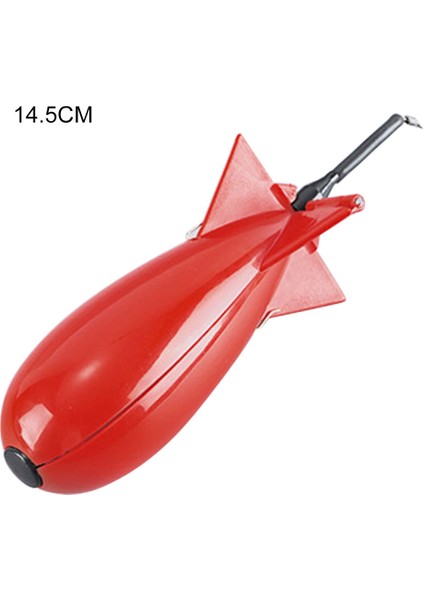 Kırmızı Stil Büyük 19CM Balıkçılık Spomb Roket Şekilli Spod Balık Tutucu Yemleyici Karides Yuvası Yem Aracı Balıkçılık Aksesuarı MOUN777 (Yurt Dışından)