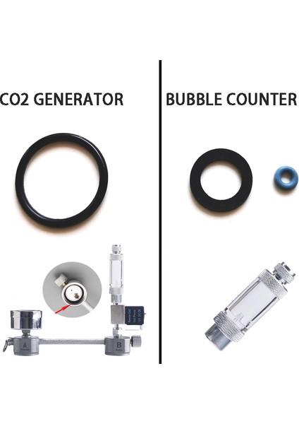 C-10 Adet Tarzı Zrdr Co2 Jeneratör Aksesuarları, Co2 Kabarcık Sayacı Contası Aksesuarları - (Yurt Dışından) fiyatları