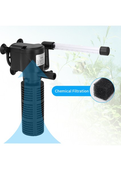 RS603 Stili 3W 5W Daldırma Su Filtre Pompa Akvaryum Balık Tankı Havuz Oksijen Arttırma Pompa Aracı Akvaryum Filtre Aksesuarları (Yurt Dışından) fırsatları