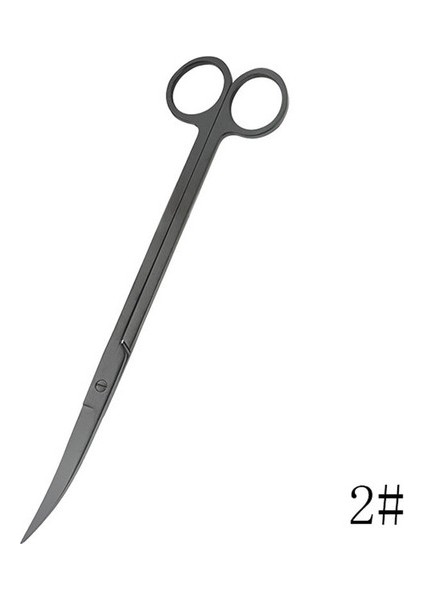 No.2 Tarzı Akvaryum Balık Tankı Aksesuarları Bitki Uzun Cımbız Paslanmaz Çelik Bakım Araçları Su Yosunu Aracı (Yurt Dışından)