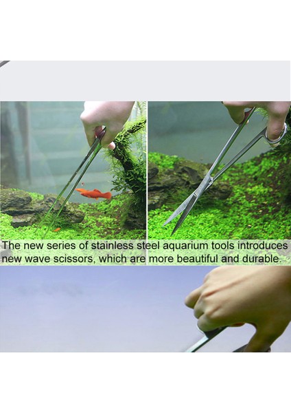 C3 Stili Akvaryum Temizlik Araçları Seti Bitki Cımbızları Paslanmaz Çelik Aracı Kiti Balık Tankı Aksesuarı Temizlik Aracı (Yurt Dışından) modelleri