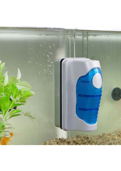 Fırça 2 Tarzı Xl Beden Cam Fırça Manyetik Akvaryum Balık Tankı Fırçaları Yüzen Temiz Cam Askıya Alınabilir Kazıyıcı Manyetik Fırça Plastik Sünger Araçları (Yurt Dışından)
