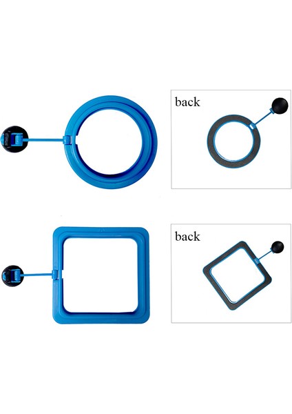 No.5 Tarzı Balık Akvaryumu Yemleme Istasyonu Yüzen Yiyecek Su Bitkisi Çemberi (Yurt Dışından) fiyatları