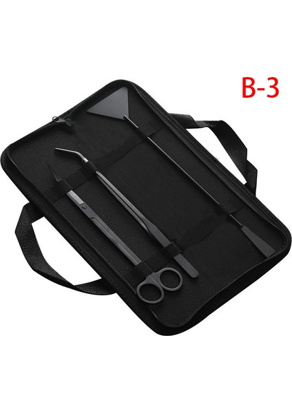 B-3 Tarzı Akvaryum Araç Seti Bitki Cımbızı ve Diğerleri Çim Paslanmaz Çelik Temizlik Araçları Bitkiler Balık Tankı Aksesuarı (Yurt Dışından)